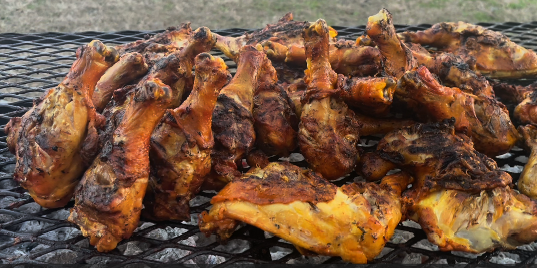 Chicken Suya And Chicken Drums