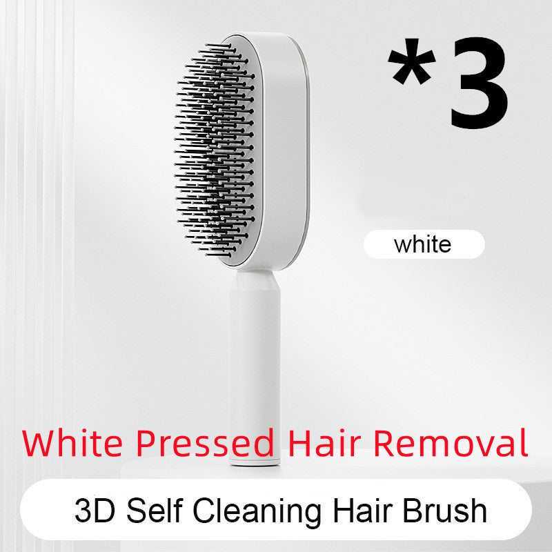 Self Cleaning Hair Brush For Women