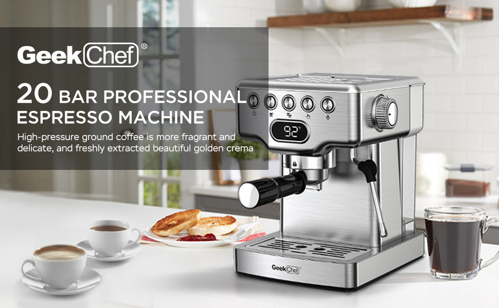 Geek Chef Espresso Machine