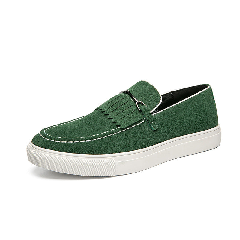 Men's Business Leisure Fashion Down Show British Board Shoes