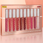 Pack Of 10 Matte Nonstick Cup Waterproof Lip Gloss