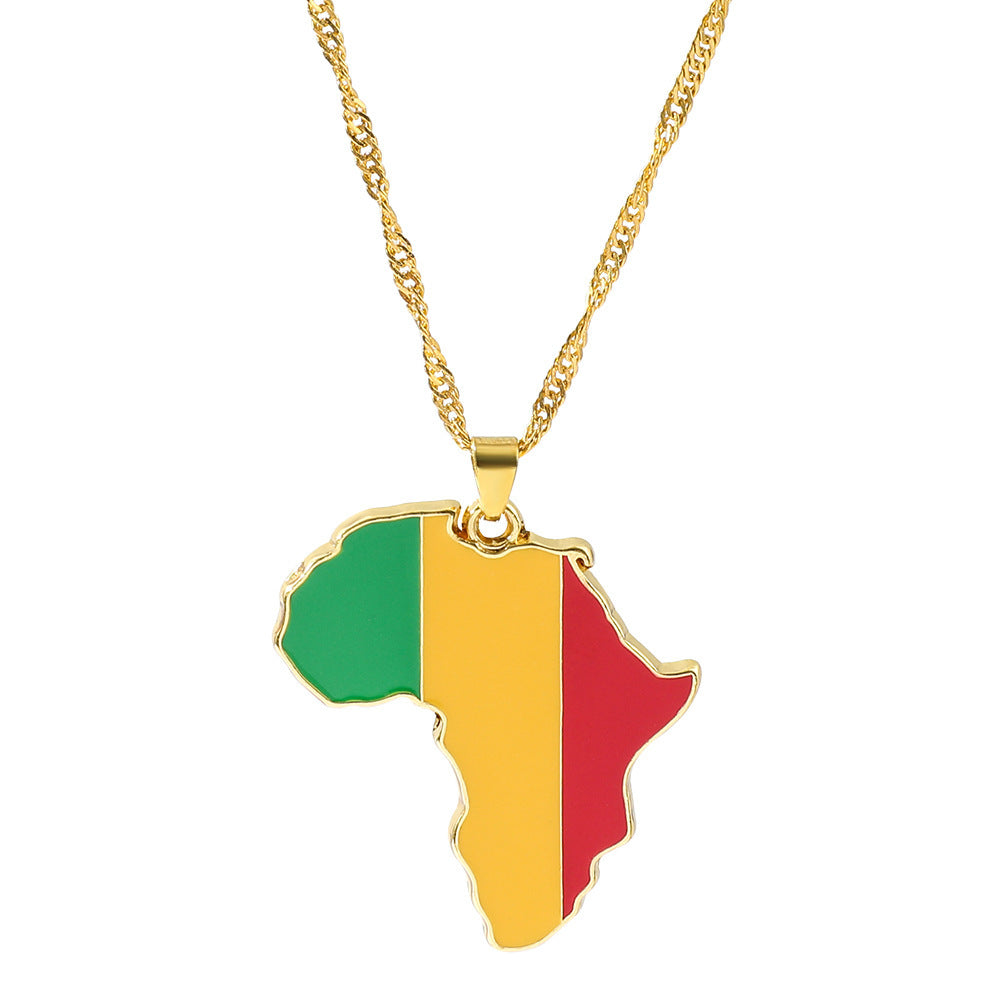 African Pendant Necklace