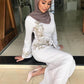 Muslim embroidered dress