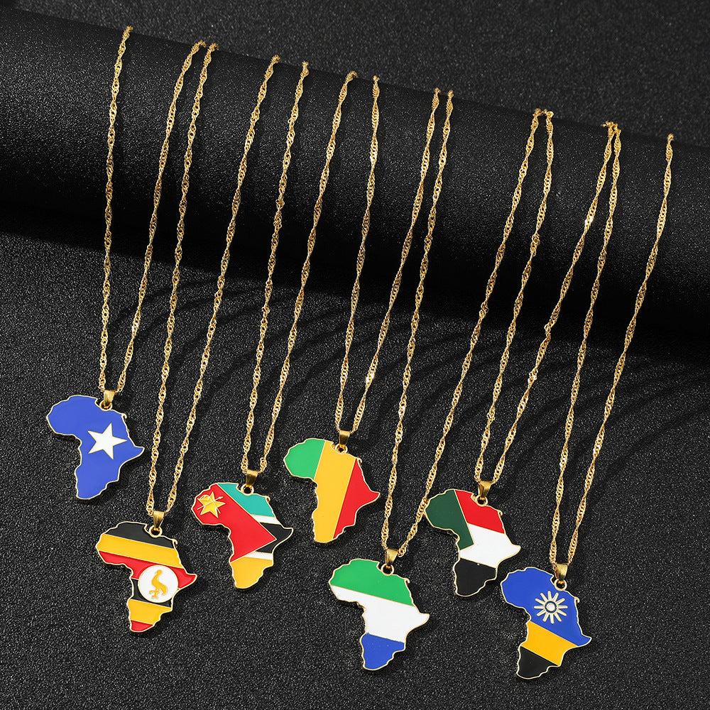 African Pendant Necklace