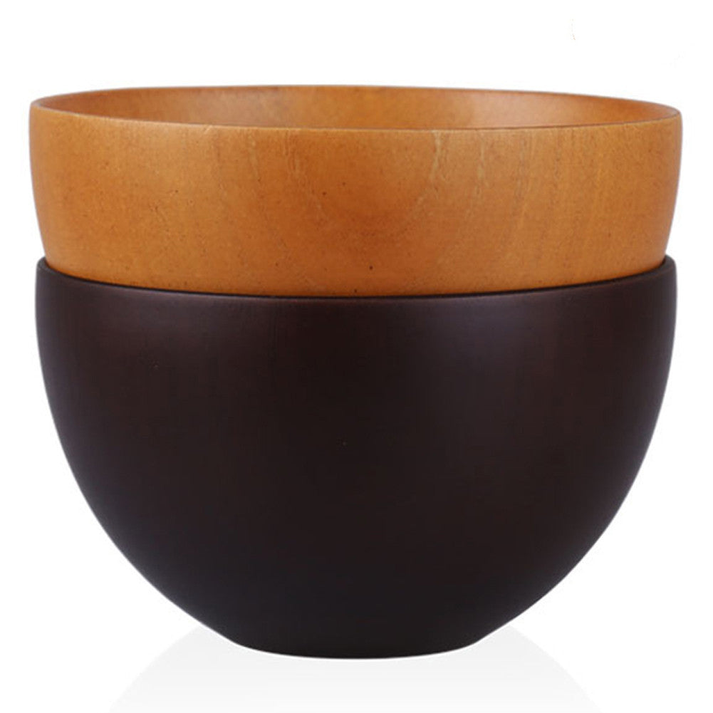 Wooden bowl for soup