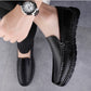 Men's Leather Round Toe Casual Shoes