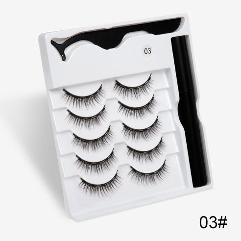 False Eyelashes With Magnets