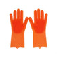 Heat-resistant Cleaning Brush Scrubbing Gloves