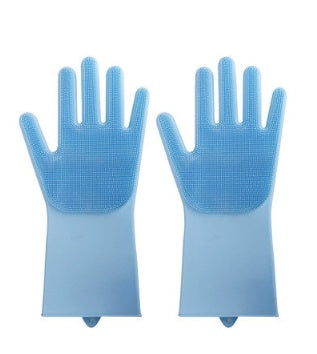 Heat-resistant Cleaning Brush Scrubbing Gloves