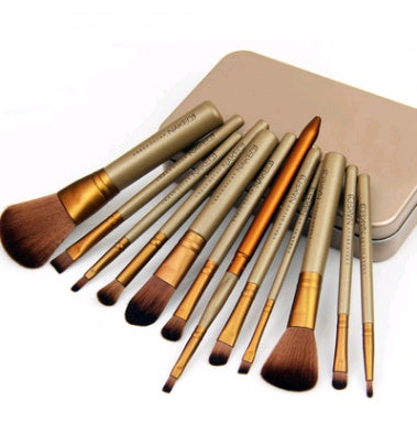 12 makeup brush set