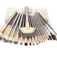 Makeup Brush Suit Rice White Make Up Brush, Champagne Color Brush Handle Make-up Brush Without