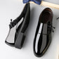 Lace-Up Leather Men Business Casual Shoes Men