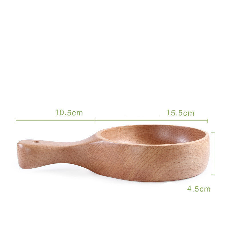 Multifunctional Wooden Bowl