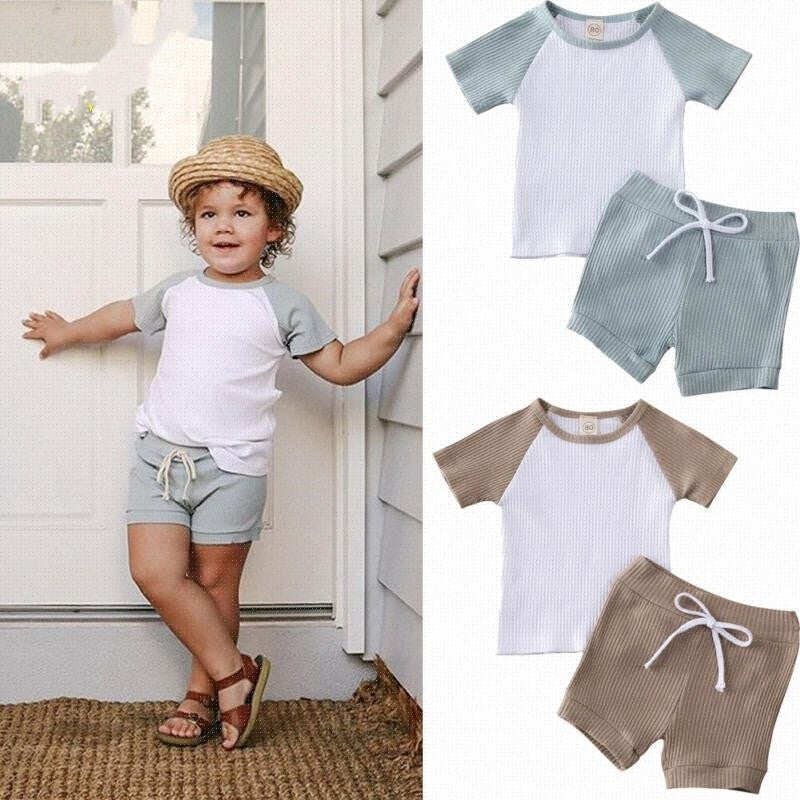 Shirt Shorts 2pcs For Baby