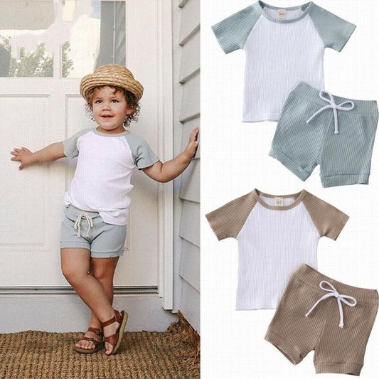 Shirt Shorts 2pcs For Baby