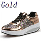 Sequin women's sneakers