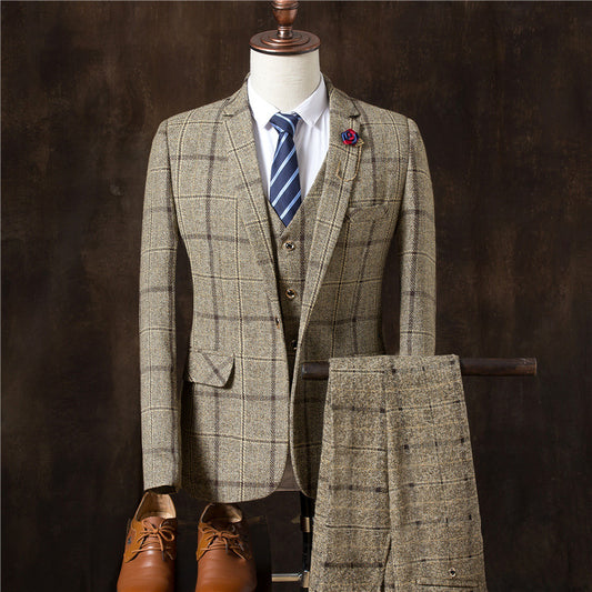 3 Pieces Suit Set Men \