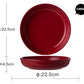 Luxury Red Glaze Ceramic Dinner Sets