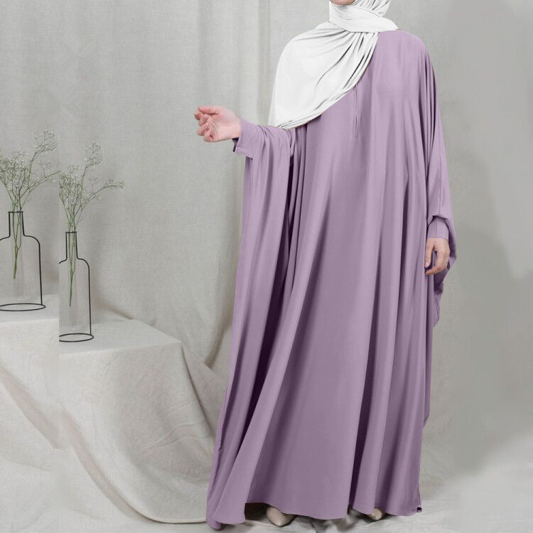 Eid Hooded Muslim Women Hijab Dress