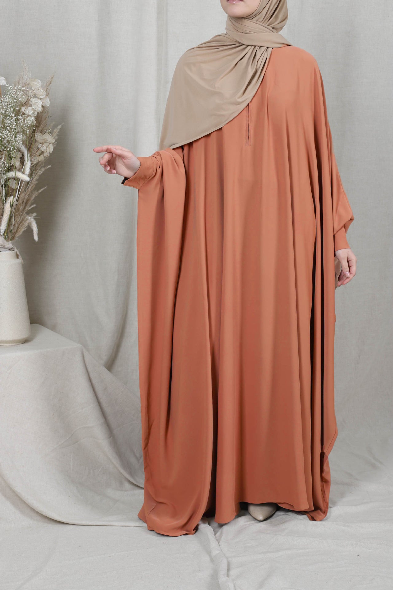 Eid Hooded Muslim Women Hijab Dress