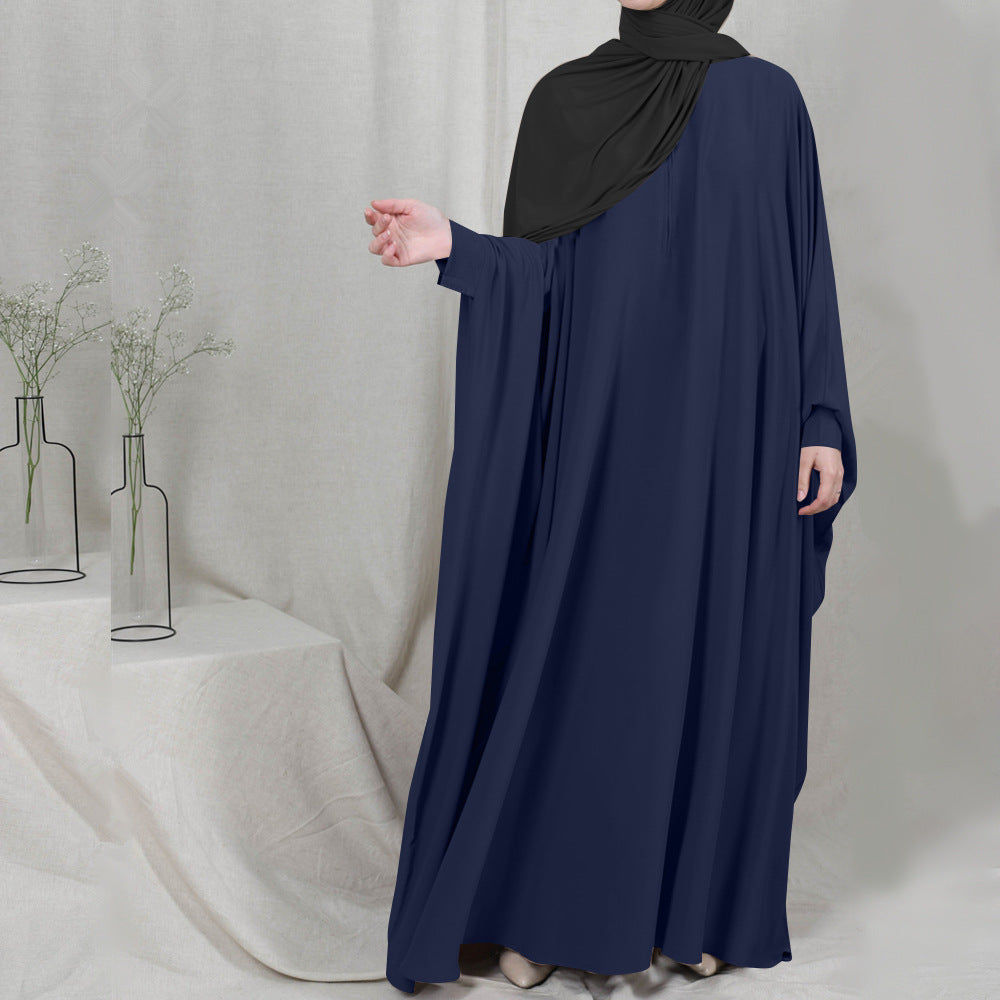 Eid Hooded Muslim Women Hijab Dress