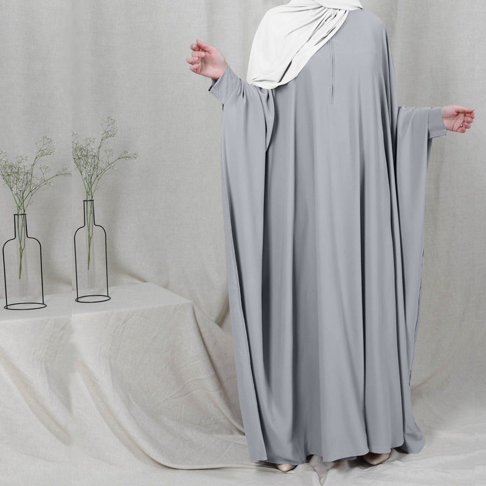 Eid Hooded Muslim Women Hijab Dress