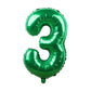 Happy Birthday And New Year Aluminum Foil Balloon