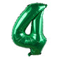 Happy Birthday And New Year Aluminum Foil Balloon