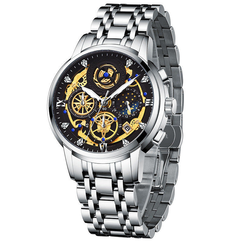 Fashion Mens Watch Stainless Steel