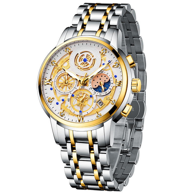 Fashion Mens Watch Stainless Steel