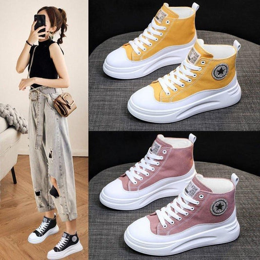 Style Student Canvas Shoes Women All-match