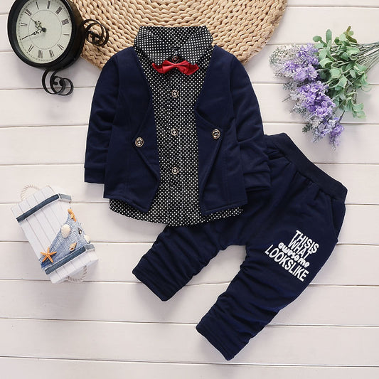 Design Toddler Boys Casual Suit Set