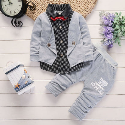 Design Toddler Boys Casual Suit Set