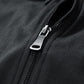 Suede Stand Collar Men's Jacket Double Zipper Pocket Clothing Mens