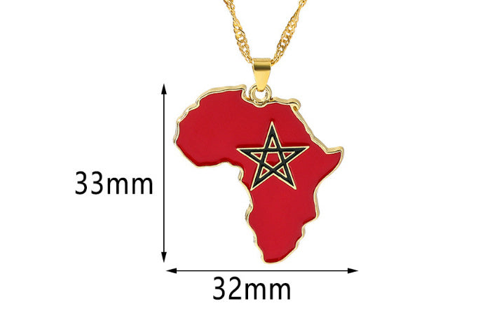 African Pendant Necklace