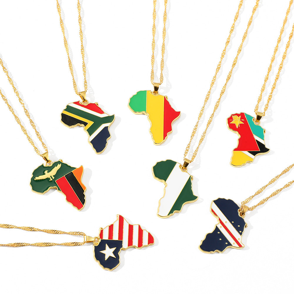 African Pendant Necklace