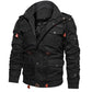 Men's Fleece Jackets Warm Hooded Coat