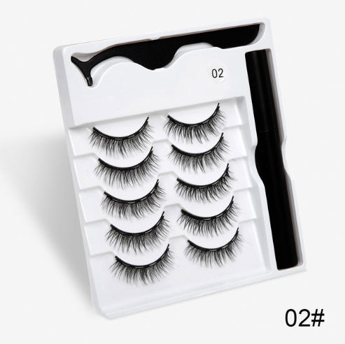 False Eyelashes With Magnets