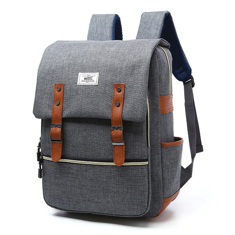 Vintage men women canvas backpacks