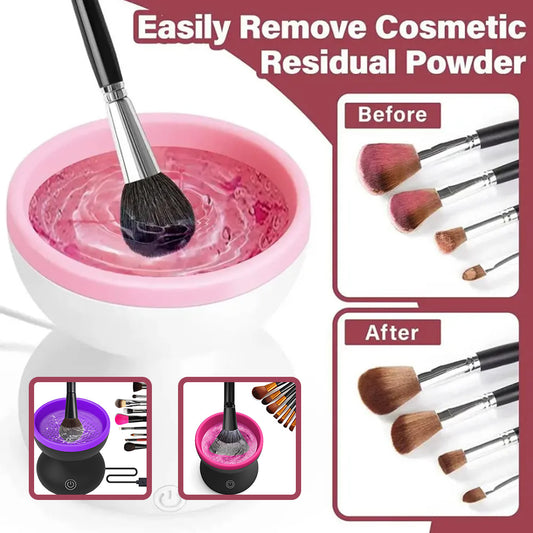 Electric Makeup Brush Set