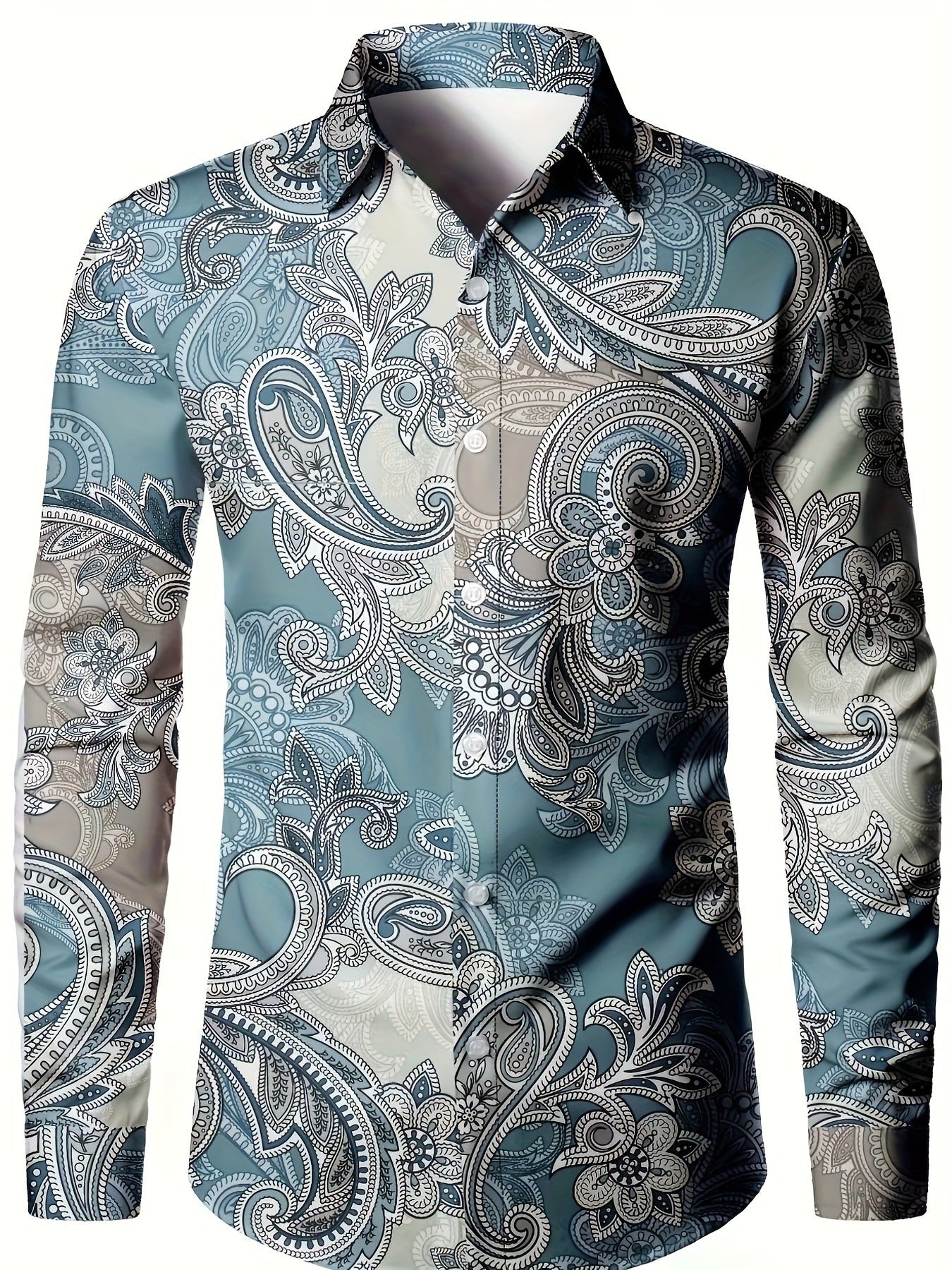 Men's 3D Digital Printing Men's Shirt American Style