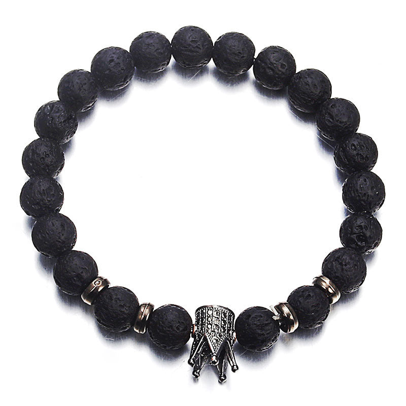 Fashion Lava Natural Stone Beads Bracelet