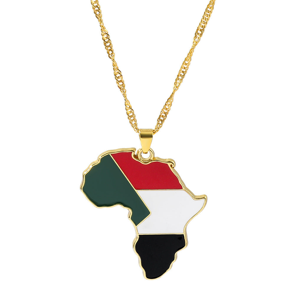 African Pendant Necklace