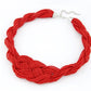 Concise Shaped Braided Rice Beads Temperament Clavicle Chain