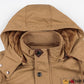 Men's Fleece Jackets Warm Hooded Coat