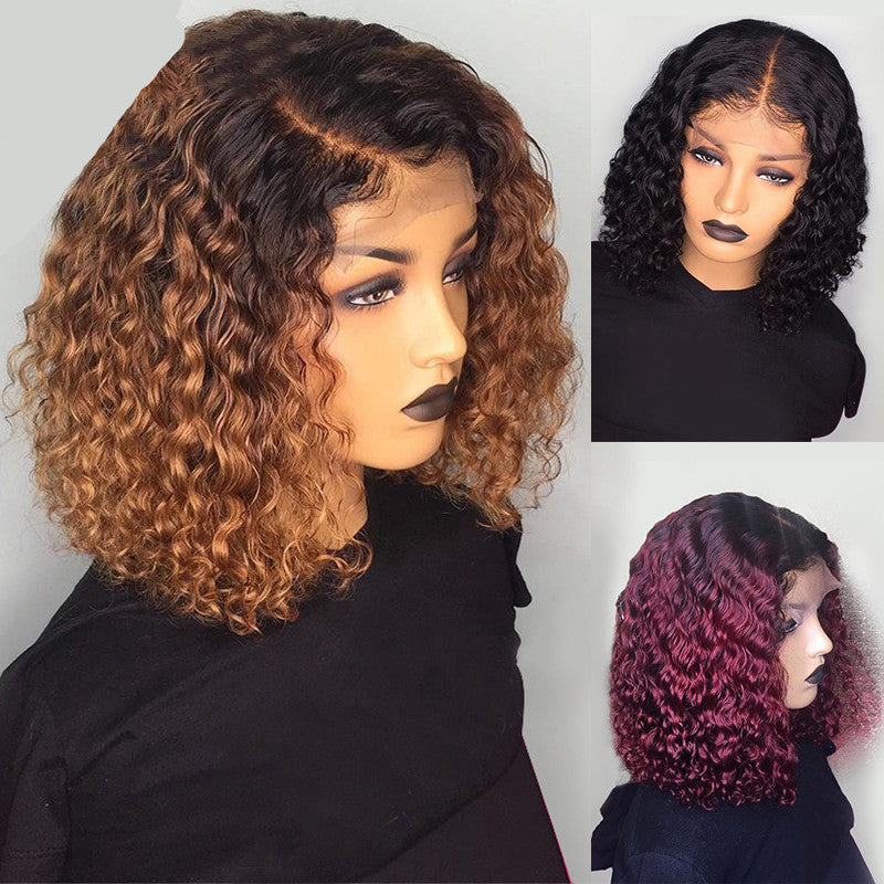 Water wave bob wigs