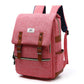 Vintage men women canvas backpacks