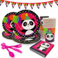 Panda children's birthday holiday party atmosphere supplies