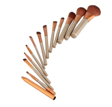 12 makeup brush set