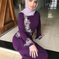 Muslim embroidered dress